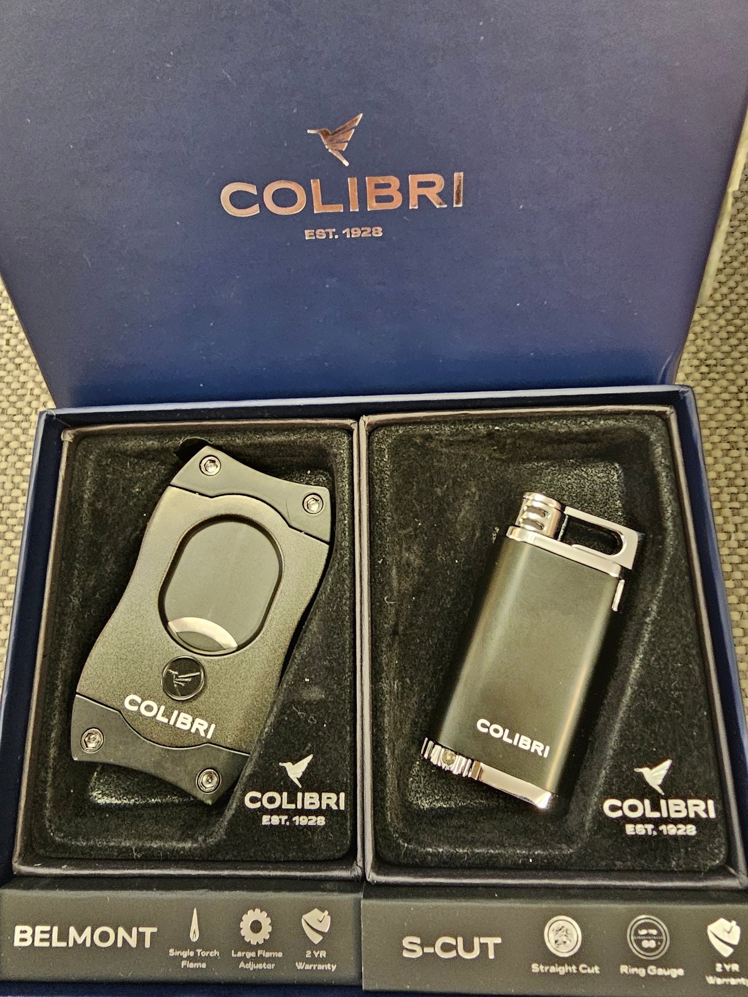 Lighter, Cutter Combo gift box